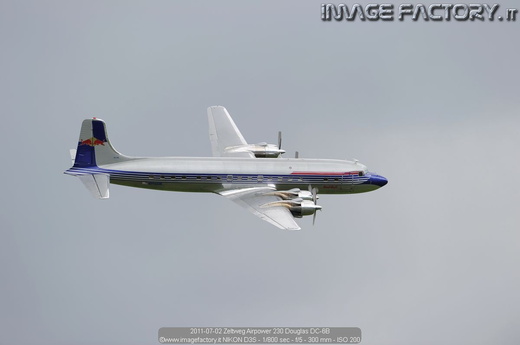 2011-07-02 Zeltweg Airpower 230 Douglas DC-6B
